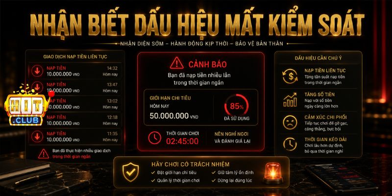 Nhận biết dấu hiệu mất kiểm soát để chơi game có trách nhiệm