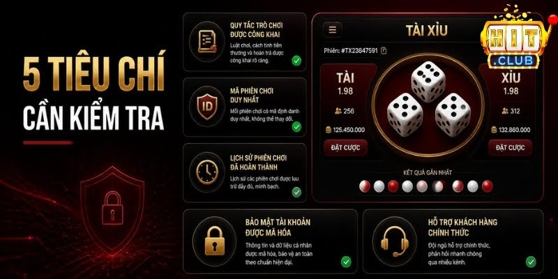 Các tiêu chí để nhận diện 1 nền tảng tài xỉu uy tín